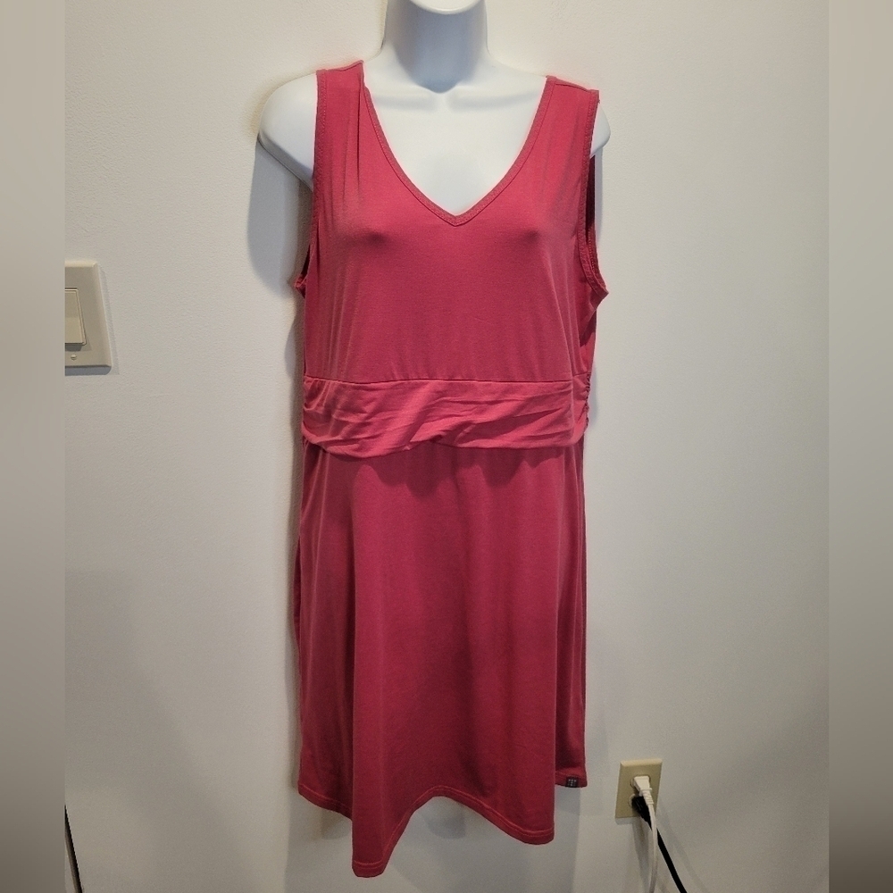 Title nine size XL frances pink sleeveless vneck dress